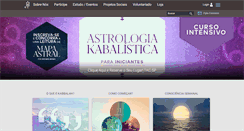 Desktop Screenshot of kabbalahcentre.com.br
